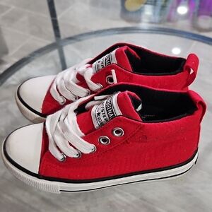 Toddler Boys Red High-Top Sneakers Size 10